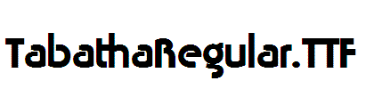 TabathaRegular