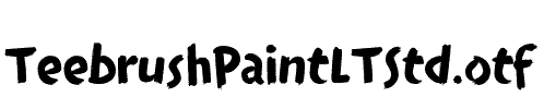 TeebrushPaintLTStd