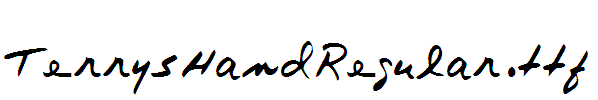 TerrysHandRegular