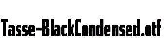 Tasse-BlackCondensed