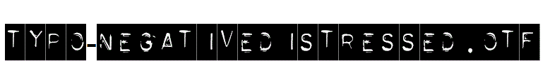 Typo-NegativeDistressed