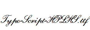 Typo-Script-HPLHS