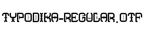 Typodika-Regular