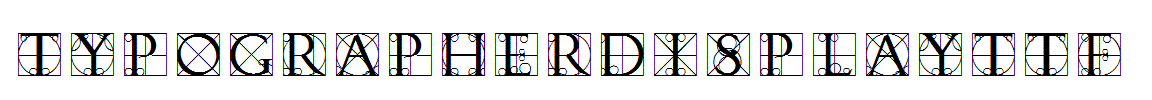 TypographerDisplay