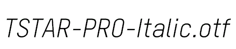 TSTAR-PRO-Italic