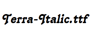 Terra-Italic
