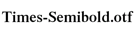 Times-Semibold