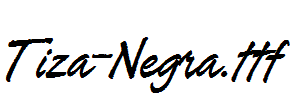 Tiza-Negra