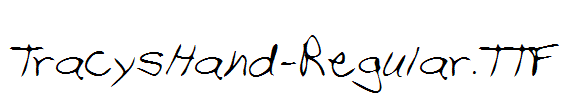TracysHand-Regular