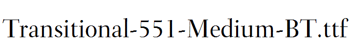 Transitional-551-Medium-BT