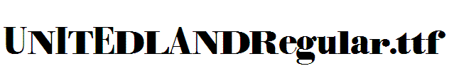 UNITEDLANDRegular