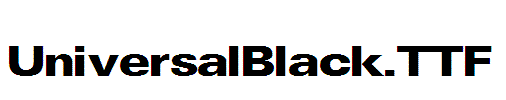 UniversalBlack