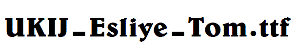 UKIJ-Esliye-Tom