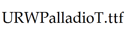 URWPalladioT