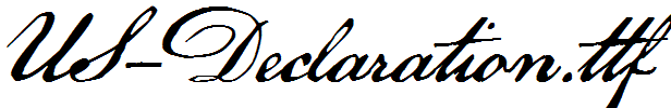 US-Declaration