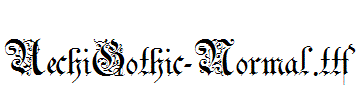 UechiGothic-Normal