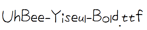 UhBee-Yiseul-Bold