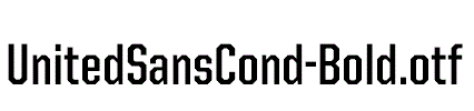 UnitedSansCond-Bold