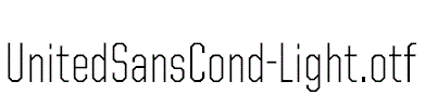 UnitedSansCond-Light
