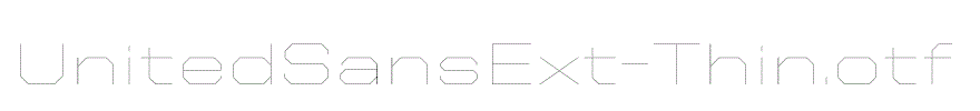 UnitedSansExt-Thin