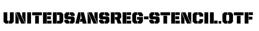 UnitedSansReg-Stencil