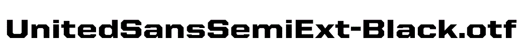 UnitedSansSemiExt-Black