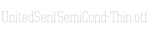 UnitedSerifSemiCond-Thin