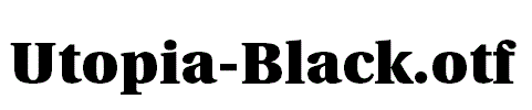 Utopia-Black