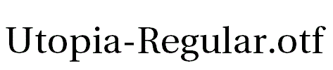 Utopia-Regular