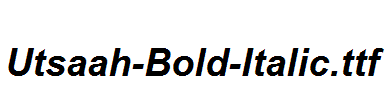 Utsaah-Bold-Italic