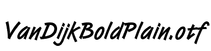 VanDijkBoldPlain
