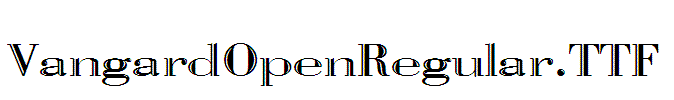 VangardOpenRegular