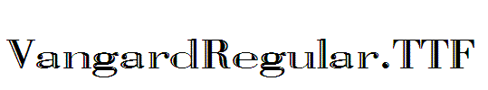 VangardRegular