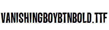 VanishingBoyBTNBold
