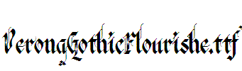 VeronaGothicFlourishe