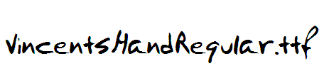 VincentsHandRegular