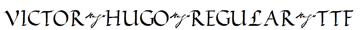 VICTOR-HUGO-Regular