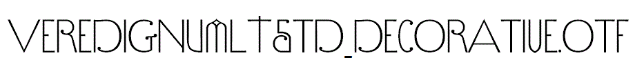 VereDignumLTStd-Decorative