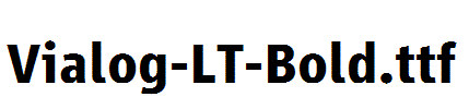 Vialog-LT-Bold
