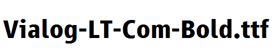 Vialog-LT-Com-Bold