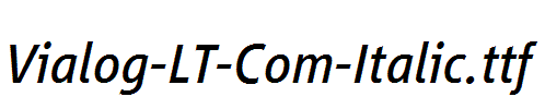 Vialog-LT-Com-Italic