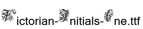 Victorian-Initials-One