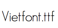 Vietfont