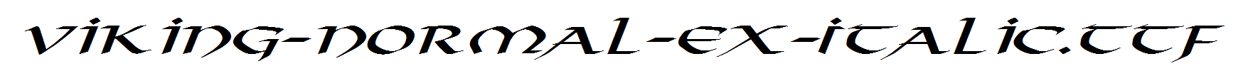 Viking-Normal-Ex-Italic