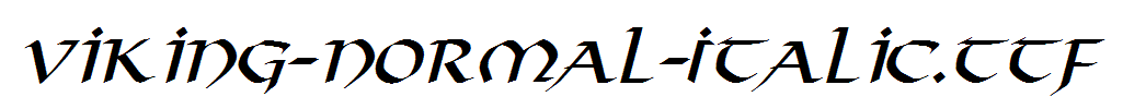 Viking-Normal-Italic