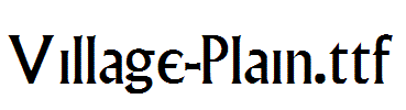 Village-Plain