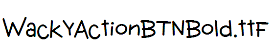 WackyActionBTNBold