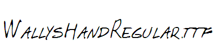 WallysHandRegular