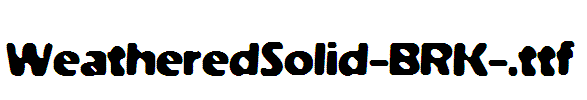 WeatheredSolid-BRK-