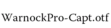 WarnockPro-Capt